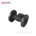 Stop Check Valve Forged Steel Flange Check Valve integral flange 150lb Manufactory